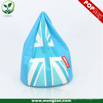 Clear light blue dripping /falling water customized beanbags/bean bags corner sofa